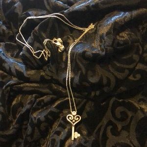 Alcazar Key Charm and Brighton Necklace-